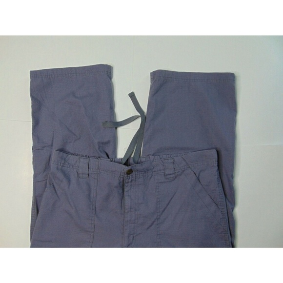 Carhartt Large Gray Scrub Pants Ripstop Cargo Gray - Picture 4 of 6
